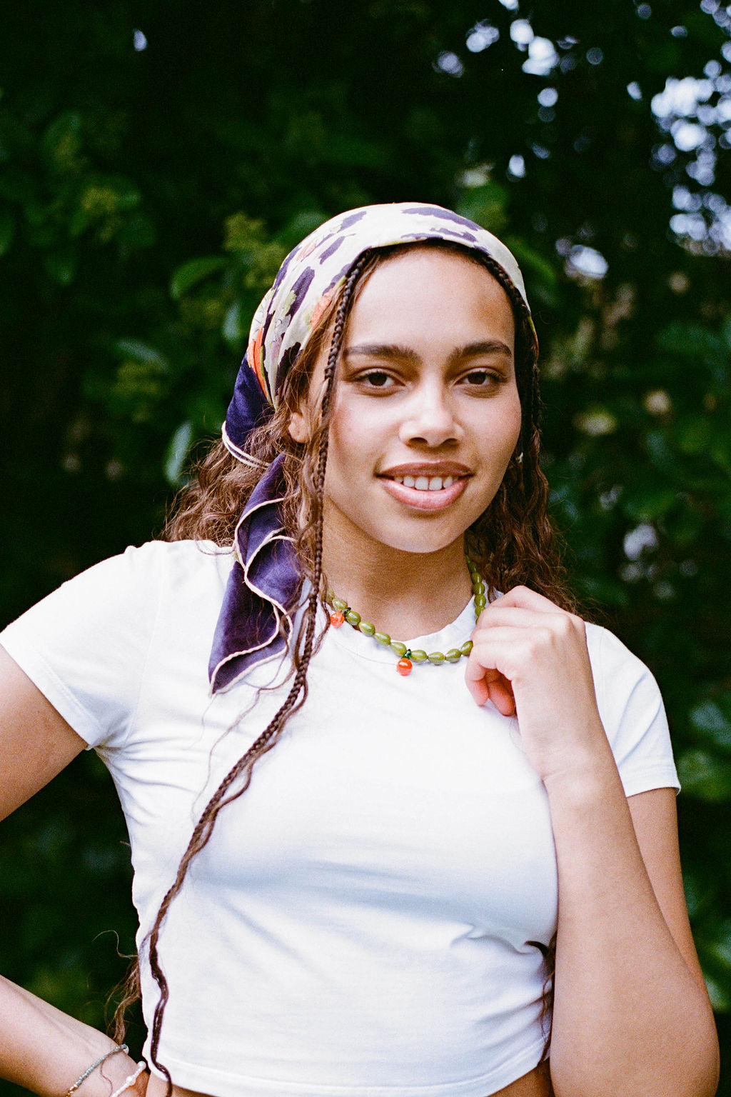 Santorini Fruits Necklace | Orange