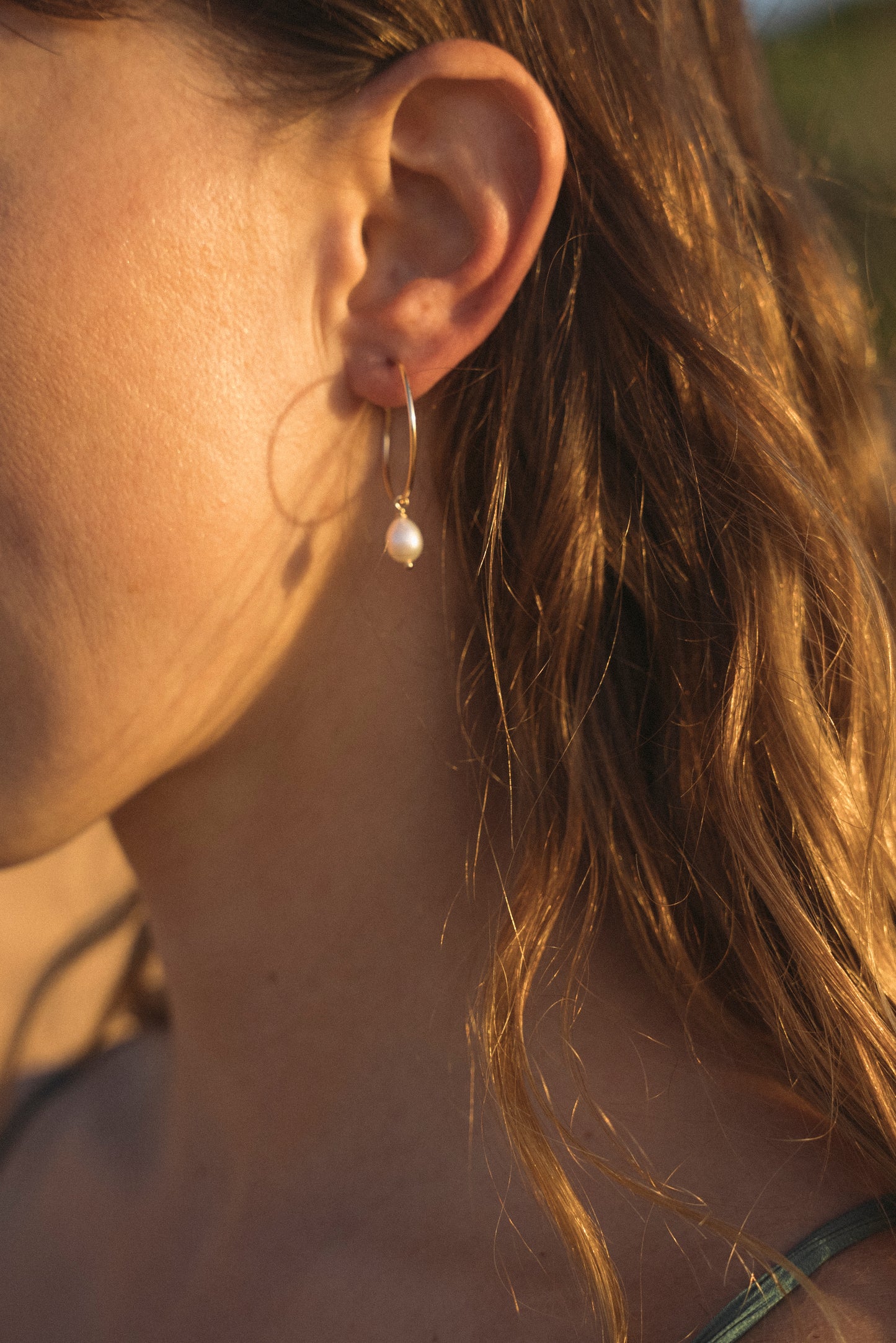 Ripple Hoops | Freshwater Drop