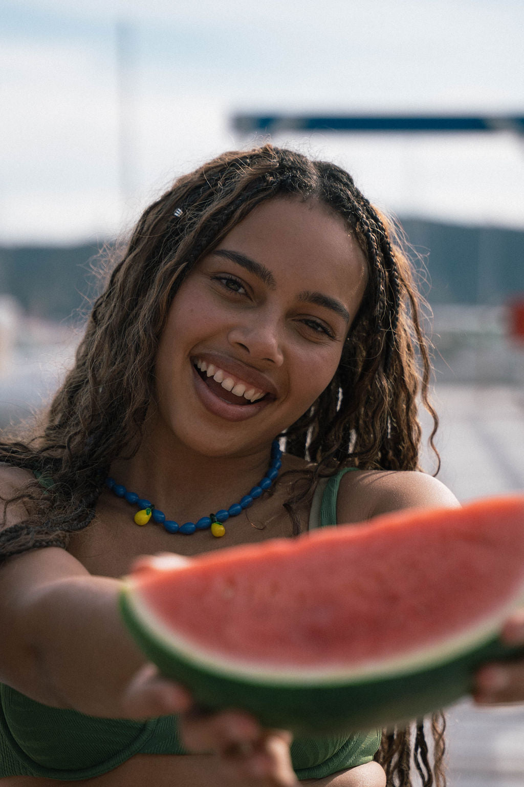 Santorini Fruits Necklace | Lemon