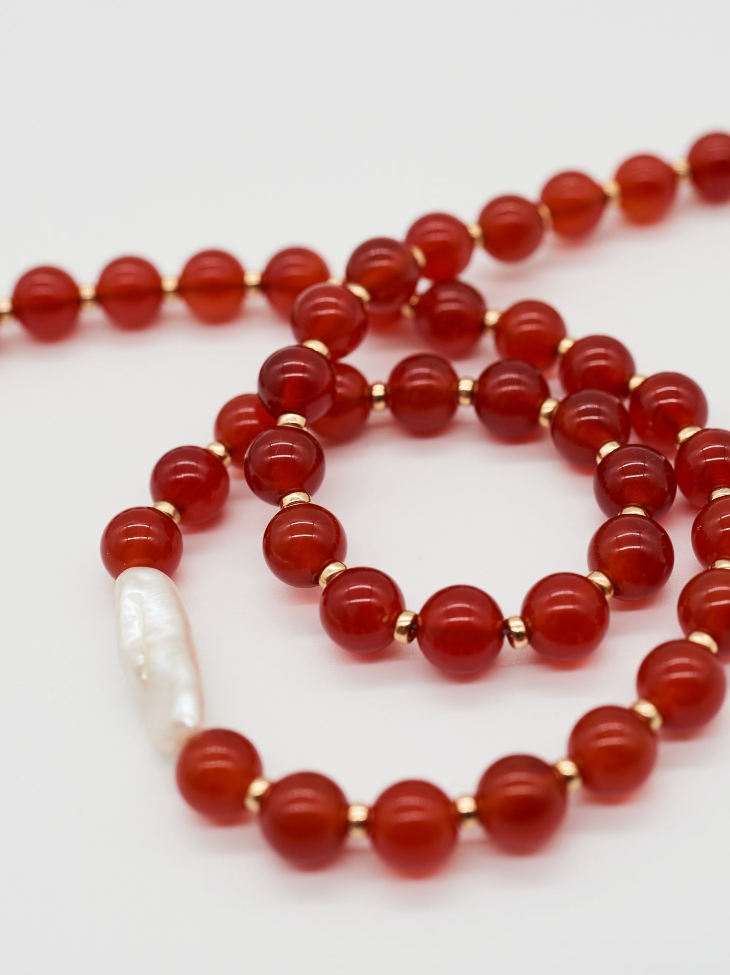 Pearl + Ember Necklace