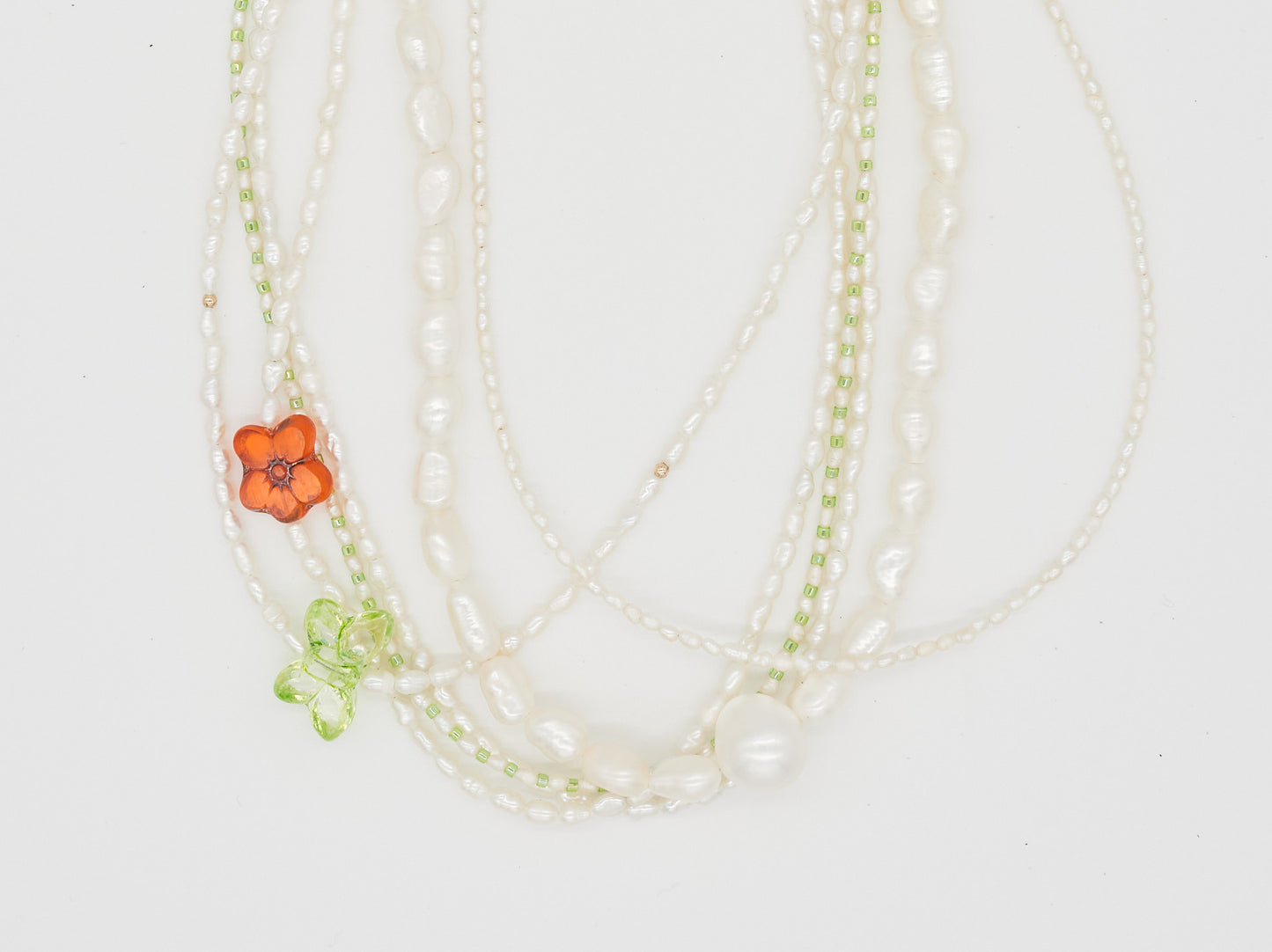 Mini Pearl Striped Choker | 2 Colour Options