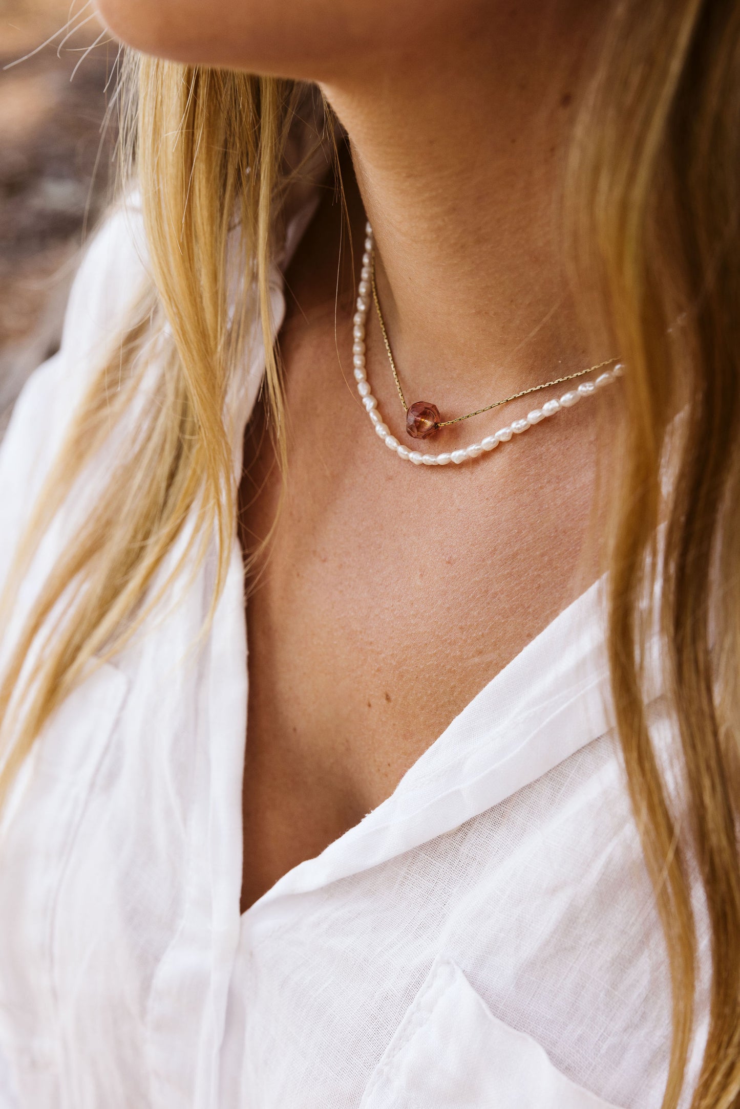 Smini Pearl Necklace