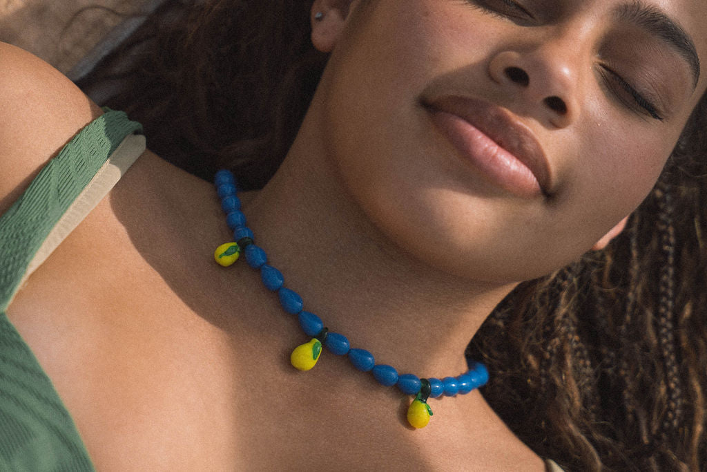 Santorini Fruits Necklace | Lemon