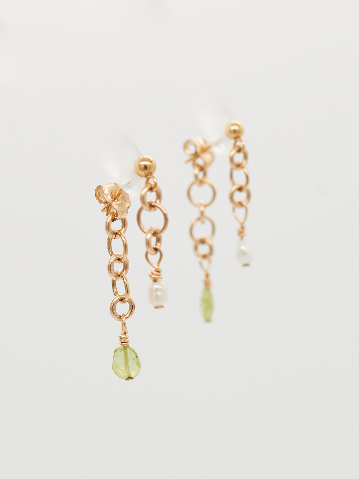 Duet Chain Earrings