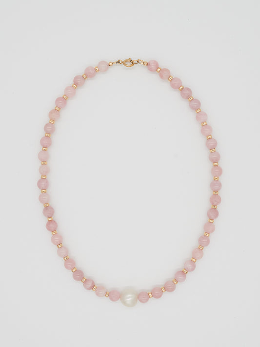 Daydream Necklace | Madagascar Rose Quartz