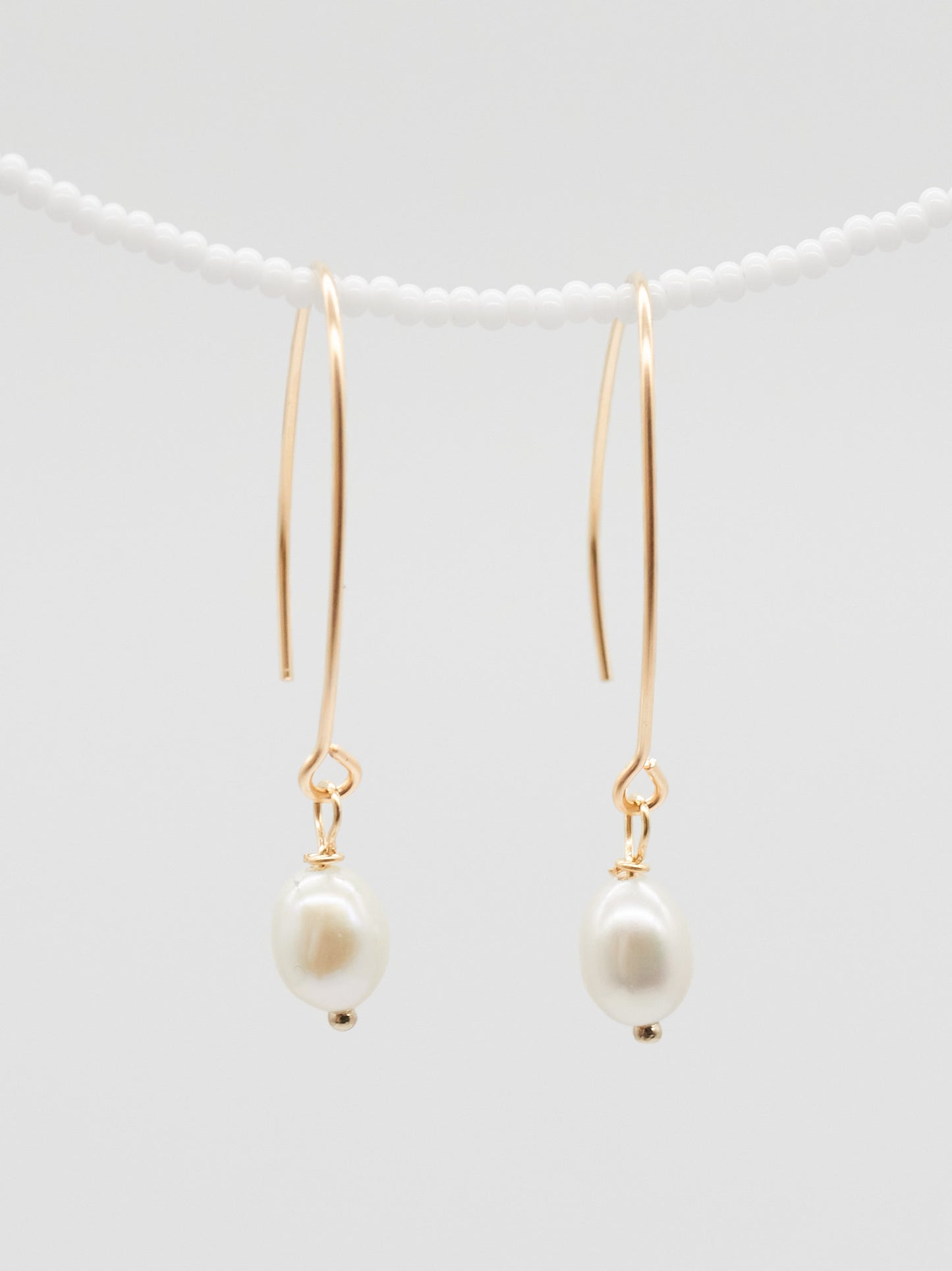 Semilune Earrings | Freshwater Drop