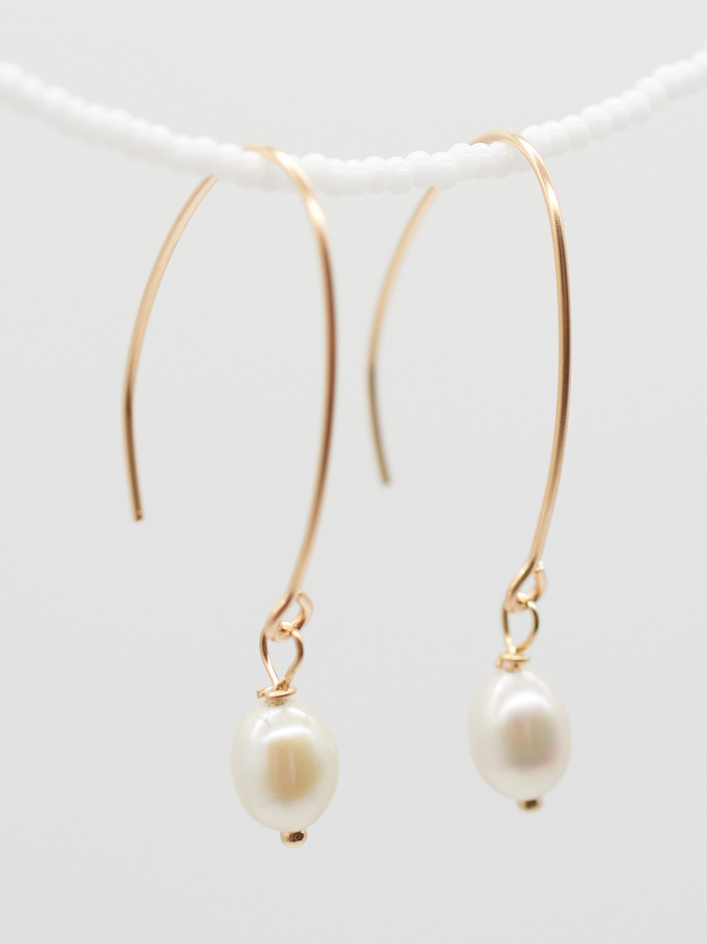 Semilune Earrings | Freshwater Drop