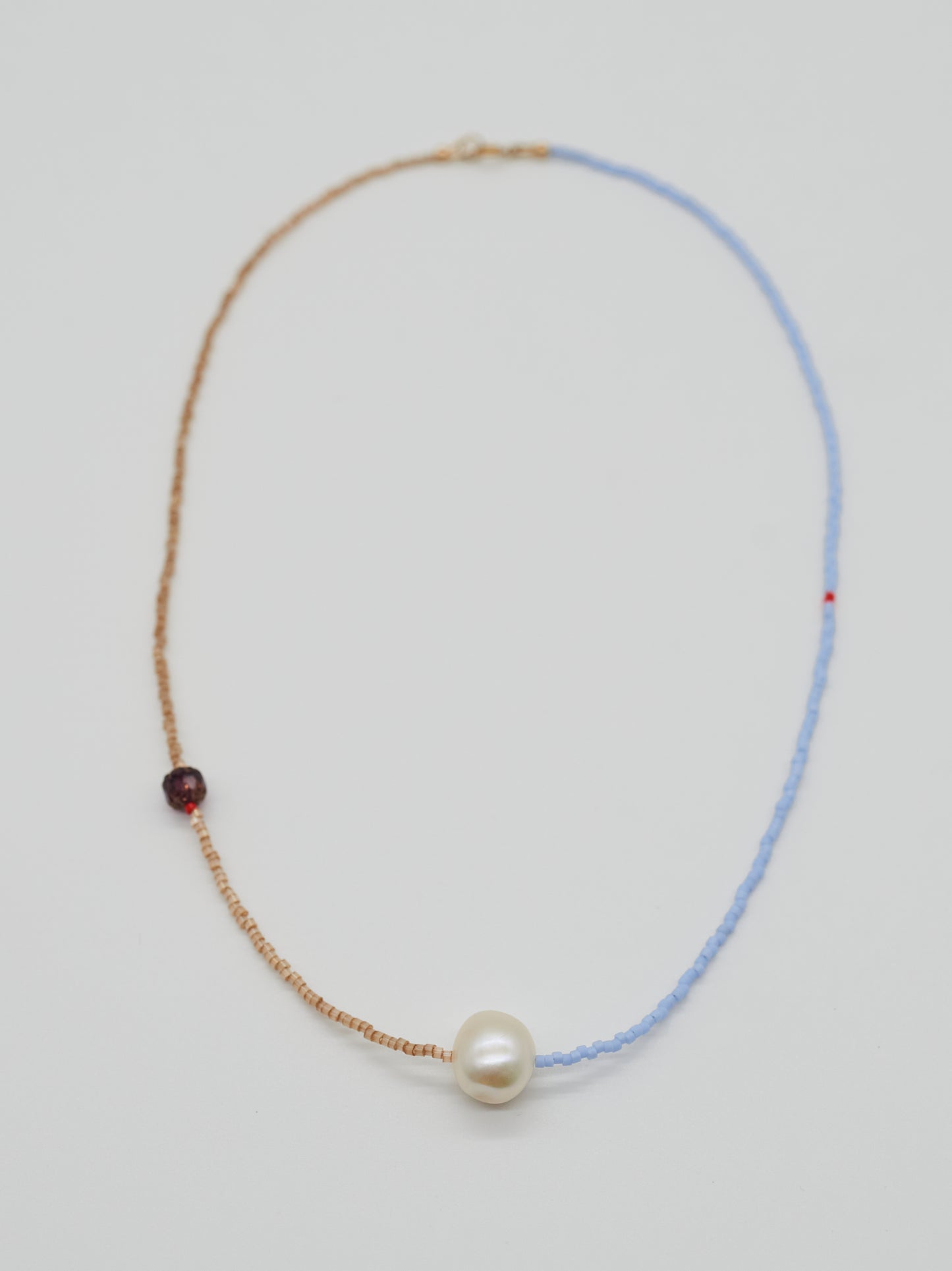 Golden Pearl Necklace