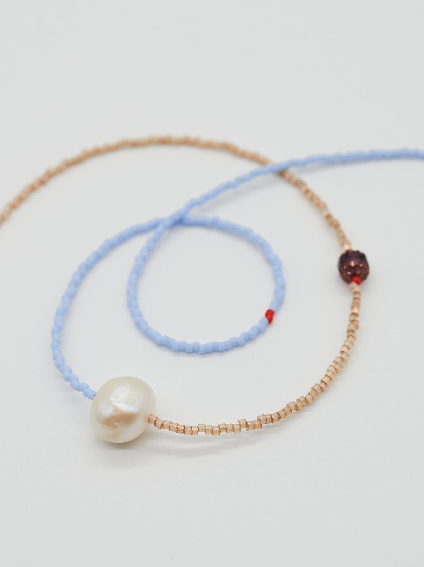 Golden Pearl Necklace