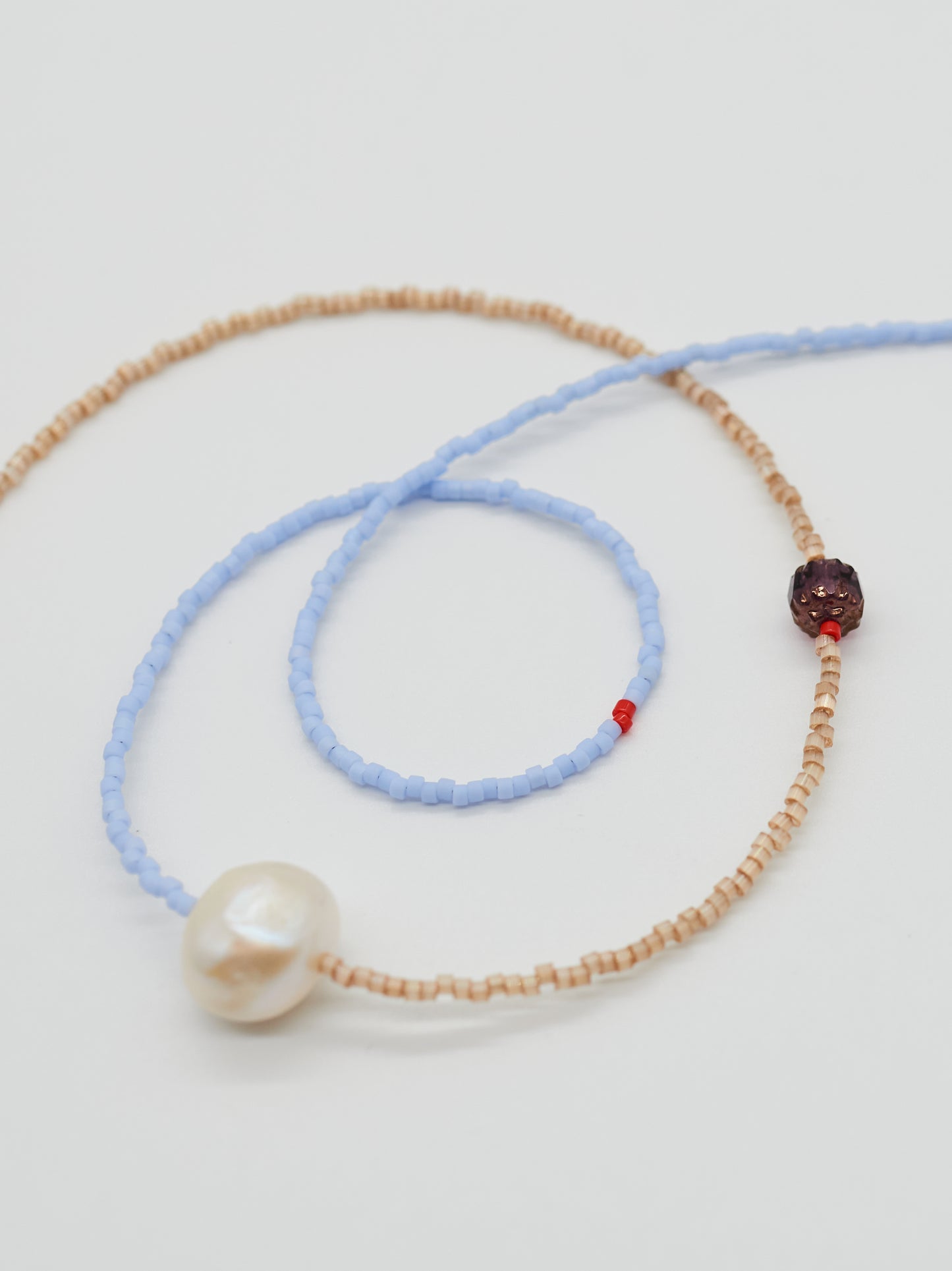 Golden Pearl Necklace