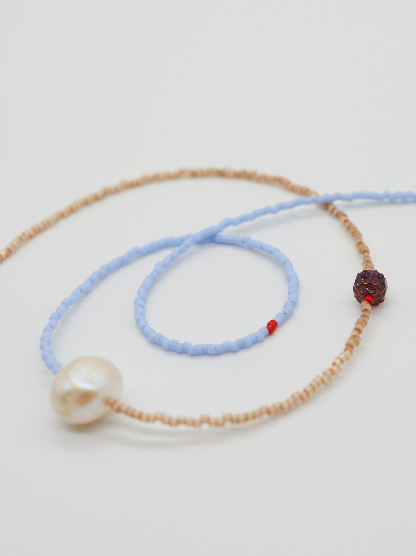 Golden Pearl Necklace