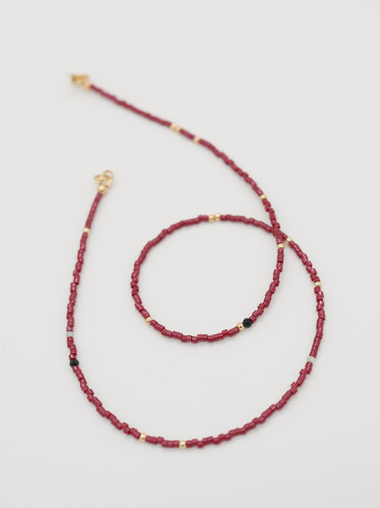 Red Line Necklace